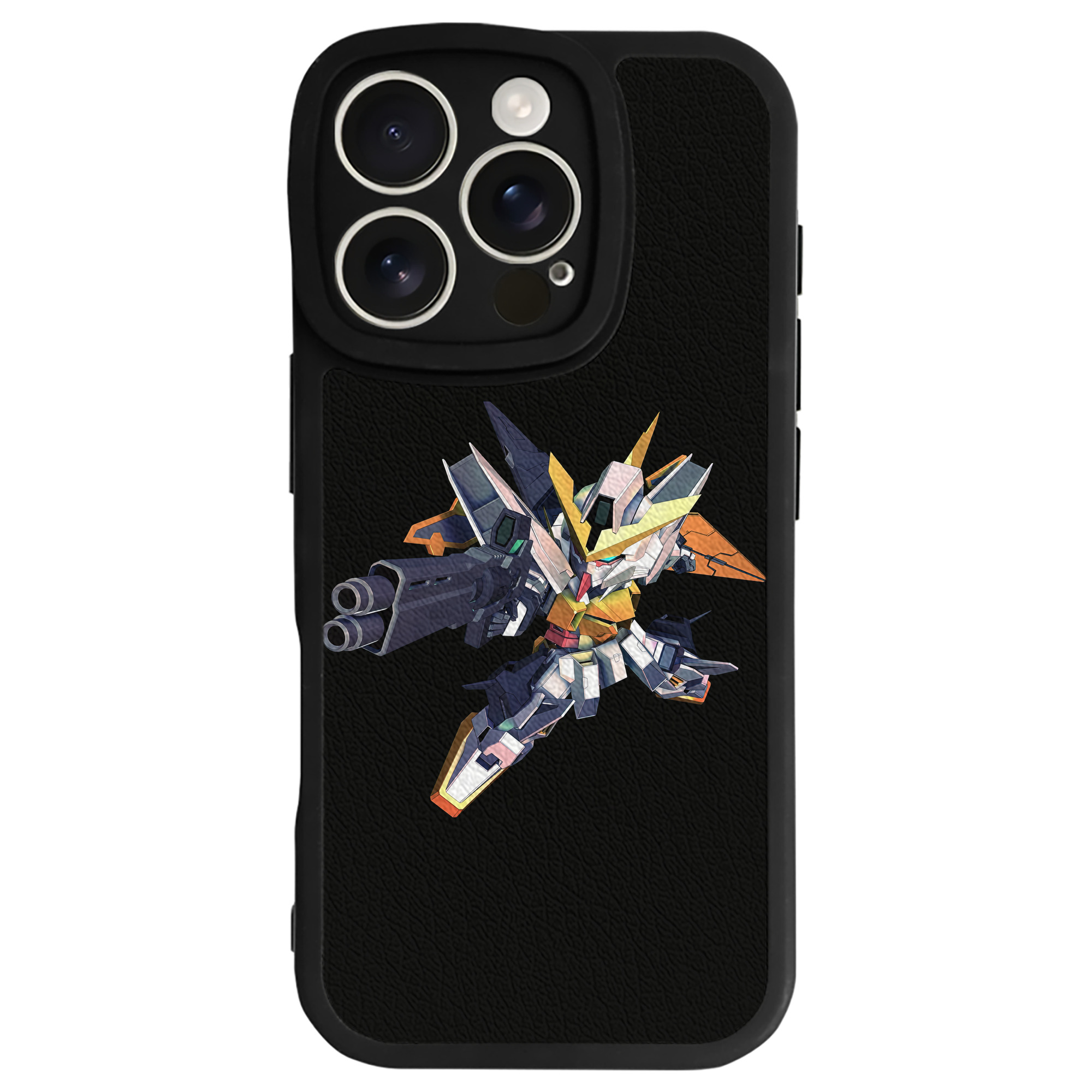 （画像用） 機動戦士ガンダム Mobile Suit Gundam 【iPhone 16シリーズ対応】シリコンスマホケース（レザー調） 材質：シリコン